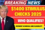 $1400 Stimulus Checks 2025
